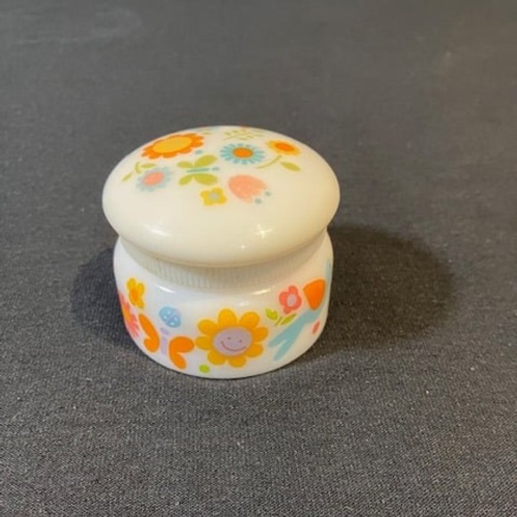 Vintage Miniture‎ Ceramic Sachet Bottle by Avon  70's Vibe 1.5"H x 2" Diameter - Picture 1 of 4